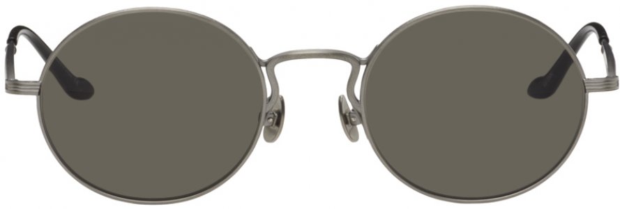 Серебряные солнцезащитные очки Heritage 2809H-V2 ограниченной серии Matsuda