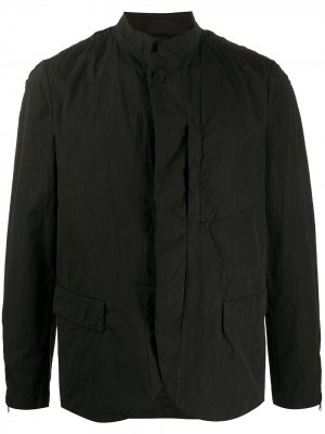 Пиджак с воротником-стойкой Transit. Цвет: черный