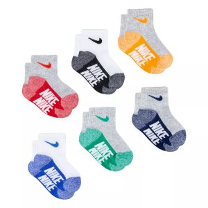 Комплект из 6 носков до щиколотки для малышей/малышей Nike