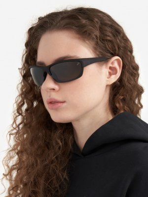 Солнцезащитные очки, Черный Demix. Цвет: черный