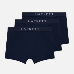 Комплект мужских трусов Core 3-Pack Hackett. Цвет: синий