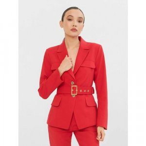 Пиджак , размер 50, красный Lo. Цвет: красный