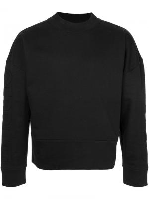 Укороченный свитер Cerruti 1881. Цвет: черный