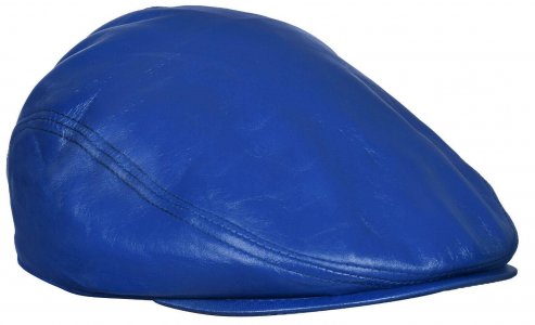 Кожаная плоская шляпа газетчика с острыми козырьками , синий Blundstone
