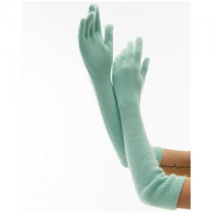 Перчатки Mohair мятные, One Size Sorelle. Цвет: хаки/зеленый/бирюзовый/голубой/мультиколор