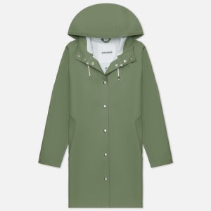 Женская куртка дождевик Mosebacke Stutterheim. Цвет: зелёный