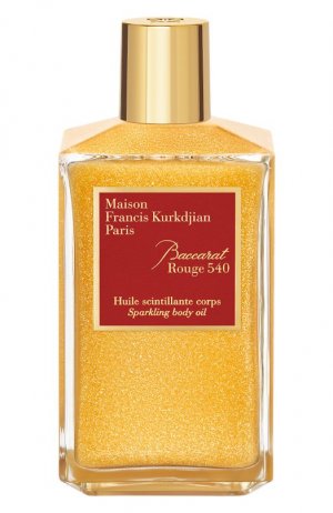 Мерцающее масло для тела Baccarat Rouge 540 (200ml) Maison Francis Kurkdjian. Цвет: бесцветный