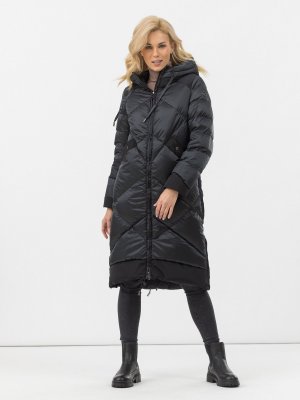 Пальто женское ANTONINA 2, Черный AVI. Цвет: черный