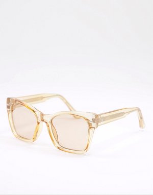 Женские солнцезащитные очки «кошачий глаз» в светло-коричневой оправе Camborne-Коричневый цвет Spitfire