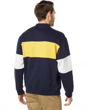 Толстовка Color-Block Crew Neck Sweatshirt, цвет Navy Seas Nautica