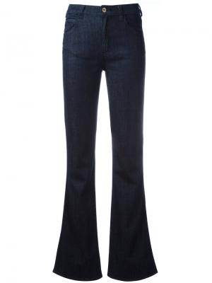 Широкие джинсы Armani Jeans. Цвет: синий