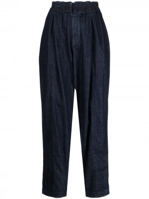 Зауженные брюки Percy YMC. Цвет: синий