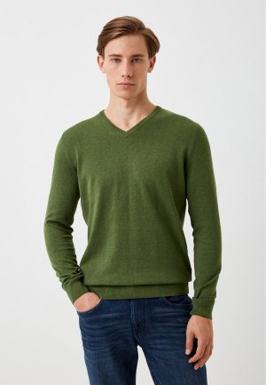 Пуловер Tom Tailor. Цвет: зеленый