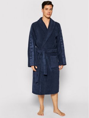 Банный халат , синий Calvin Klein