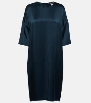 Атласное платье миди Terra 'S MAX MARA, желтый S Mara