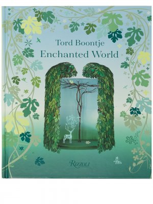 Enchanted World: Romance of Design hardback book Rizzoli. Цвет: зеленый