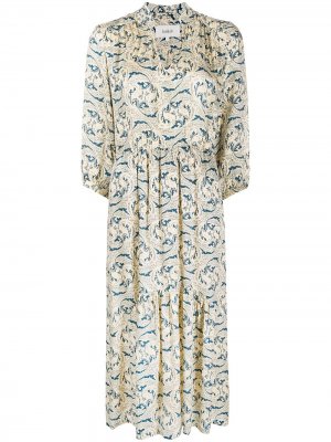 Платье Song с принтом пейсли Ba&Sh. Цвет: нейтральные цвета