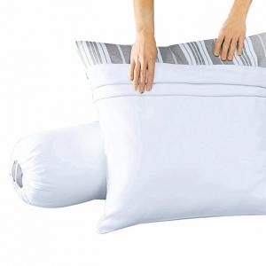 Чехол защитный на подушку из хлопкового мольтона REVERIE. Цвет: белый