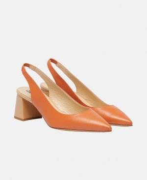 Туфли-лодочки с ремешком на пятке , оранжевый Fabio Rusconi