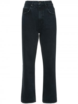 Укороченные расклешенные джинсы Proenza Schouler White Label. Цвет: серый