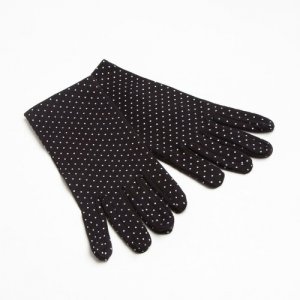 Перчатки , размер 22, черный Minaku. Цвет: черный