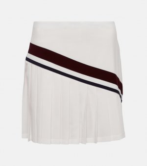 Плиссированная теннисная юбка TORY SPORT, белый Sport