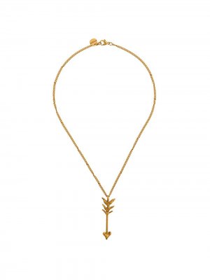 Ожерелье со стрелой Givenchy. Цвет: золотистый