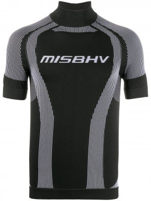 Футболка Sport Active с логотипом MISBHV. Цвет: черный