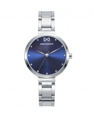 Женские стальные часы Alfama с синим циферблатом , синий Mark Maddox