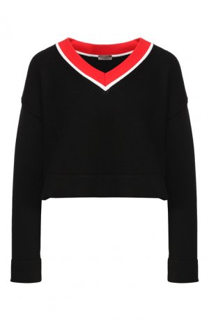 Укороченный пуловер MRZ. Цвет: черный