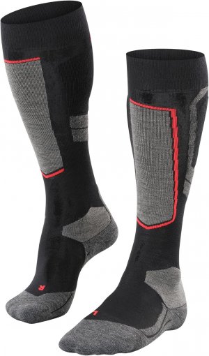 SK4 Шерстяные лыжные носки до колена Advanced , цвет Black Mix Falke