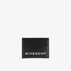 Кожаный визитница G-Essentials , черный Givenchy