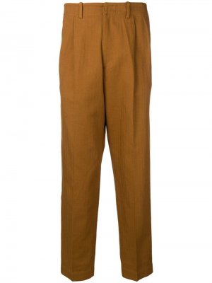 Классические брюки Qasimi. Цвет: коричневый