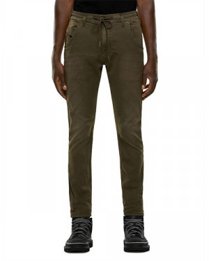 Узкие прямые джинсы KROOLEY-E-NE оливкового цвета , цвет Green Diesel
