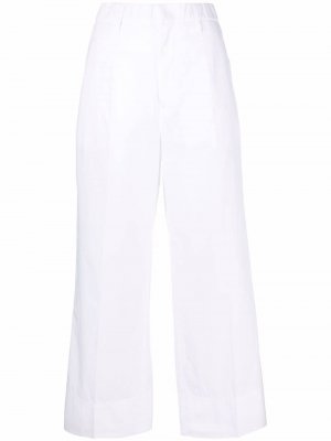Straight-leg cotton trousers Nº21. Цвет: белый