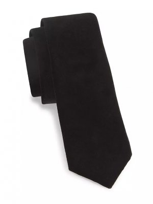 Бархатный галстук , черный Eton