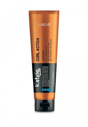 Гель-текстура для вьющихся волос Lakme 150 мл. Цвет: оранжевый