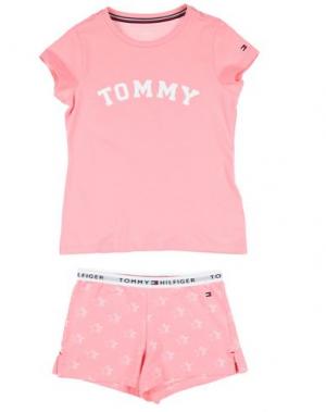 Пижама TOMMY HILFIGER. Цвет: розовый