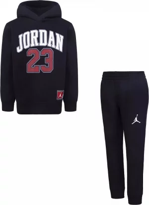 Комплект из трикотажного пуловера для мальчиков Little Boys, черный Jordan