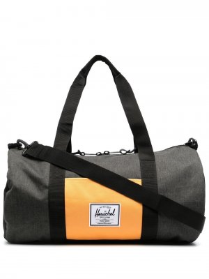 Дорожная сумка с нашивкой-логотипом Herschel Supply Co.. Цвет: черный