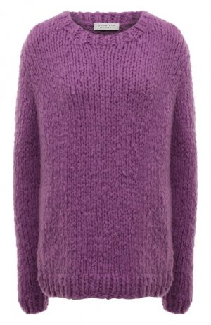 Кашемировый пуловер Gabriela Hearst. Цвет: сиреневый