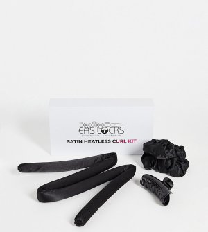 Набор для ухода за волосами x ASOS Exclusive Satin Heatless Curler-Бесцветный Easilocks