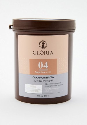 Паста для шугаринга Gloria Sugaring & Spa сахарная, ультра-мягкая, 04, GLORIA, 800 г. Цвет: прозрачный