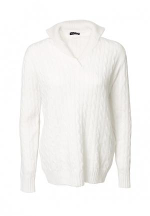 Пуловер Colletto Bianco. Цвет: белый