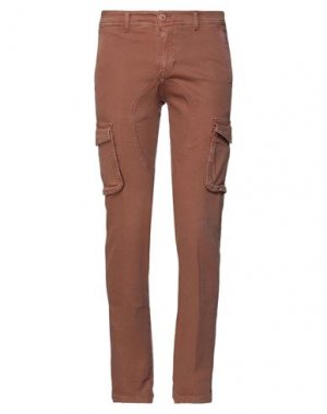 Повседневные брюки EXIBIT. Цвет: коричневый