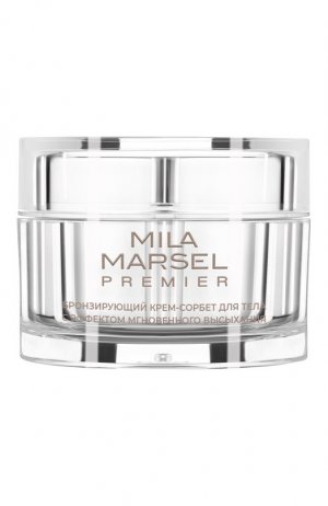Бронзирующий крем-сорбет для тела Mila Marsel Premier (150ml) MilaMarsel. Цвет: бесцветный