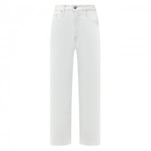 Укороченные джинсы Ag. Цвет: белый