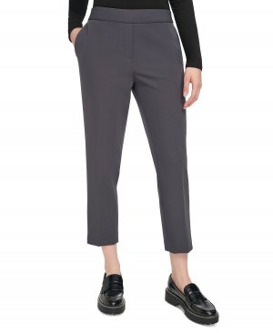 Женские укороченные прямые брюки без застежки Calvin Klein