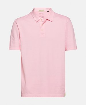 Рубашка-поло органик, розовый Scotch & Soda