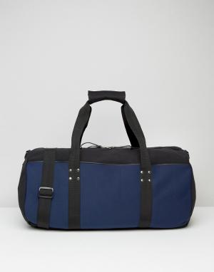 Темно-синяя спортивная сумка Systvm. Цвет: темно-синий